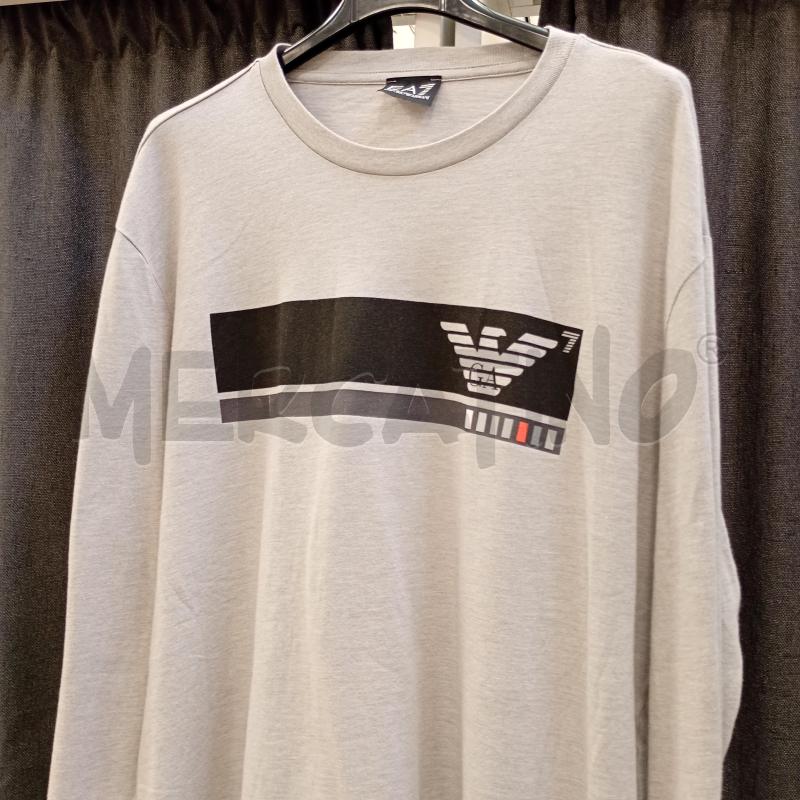MAGLIA UOMO EMPORIO AMRNI GRIGOI COTONE MANICA LUNGA | Mercatino dell'Usato Burolo 3