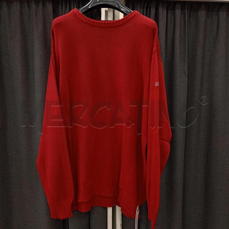 MAGLIONE UOMO HENRILLOYD TESSUTO ROSSO | Mercatino dell'Usato Burolo 1