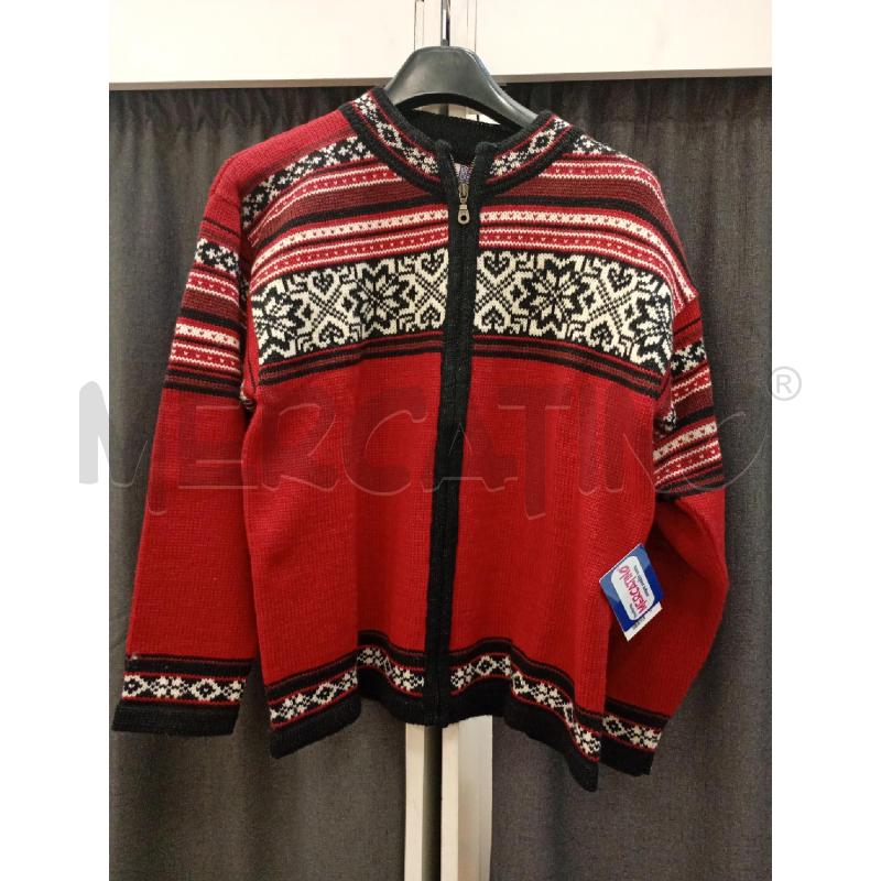 MAGLIONE UOMO MORWESR ROSSO | Mercatino dell'Usato Burolo 1