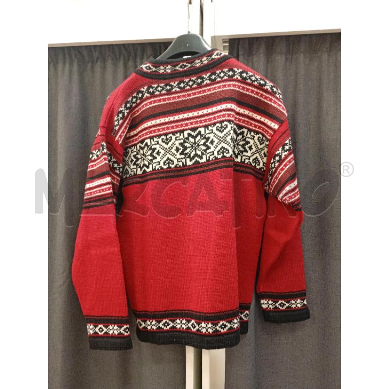MAGLIONE UOMO MORWESR ROSSO | Mercatino dell'Usato Burolo 3