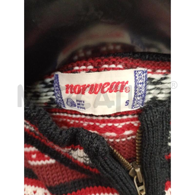 MAGLIONE UOMO MORWESR ROSSO | Mercatino dell'Usato Burolo 4