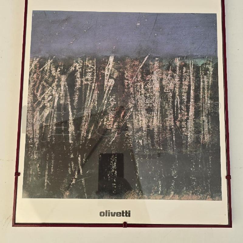 MANIFESTO OLIVETTI MAURO MAULINI 1981 | Mercatino dell'Usato Burolo 2