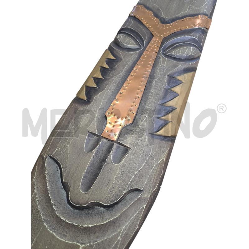 MASCHERA ETNICA LEGNO | Mercatino dell'Usato Burolo 2