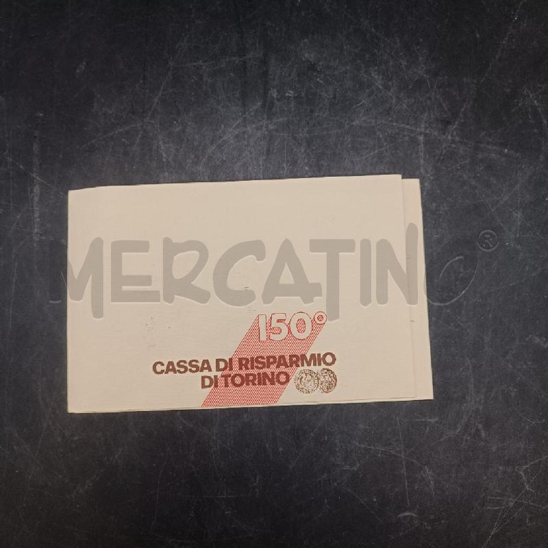 MEDAGLIA CASSA DI RISPARMIO TORINO 150 ANNIVERSARIO | Mercatino dell'Usato Burolo 1