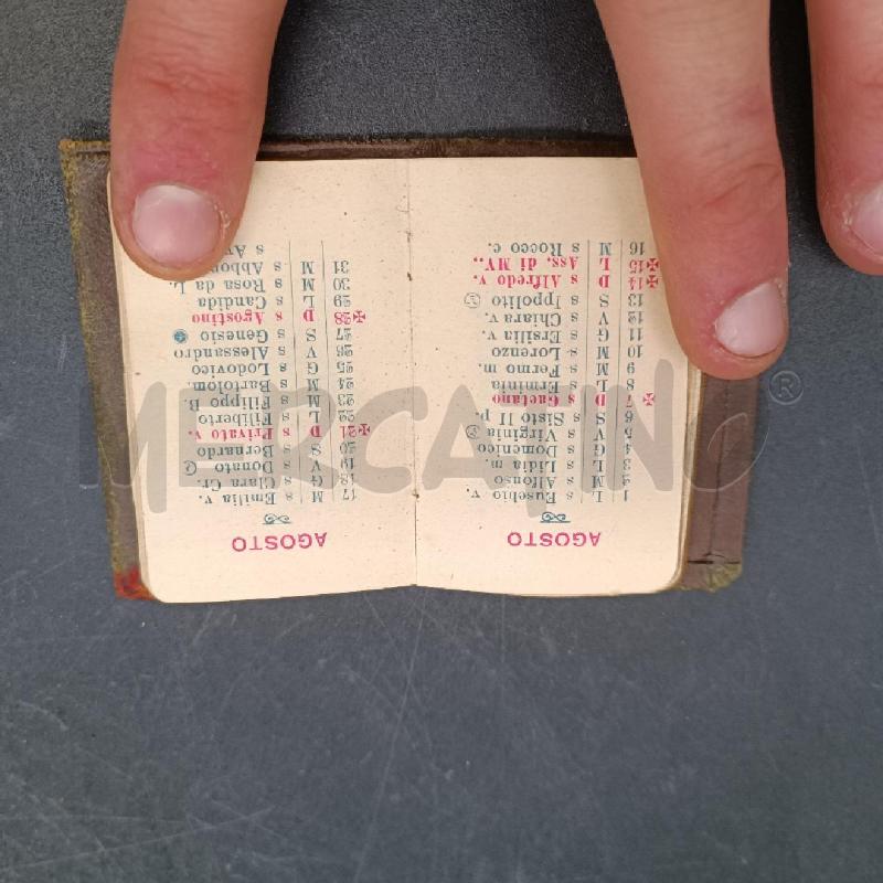 MINI CALENDARIO DA COLLEZIONE 1927 | Mercatino dell'Usato Burolo 3