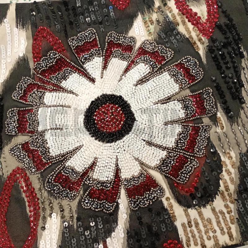 MINI GONNA PINKO NERO STRASS BRODOUX BIANCO | Mercatino dell'Usato Burolo 3