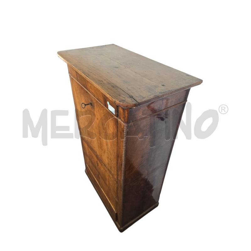 MOBILE LEGNO ANTICO 1 ANTA 3 CASSETTI | Mercatino dell'Usato Burolo 2