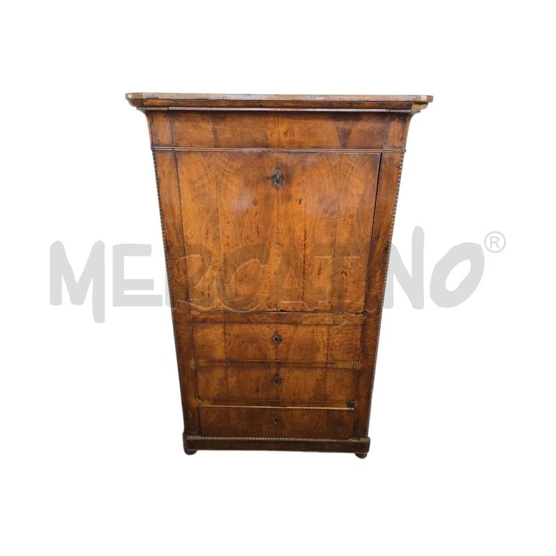 MOBILE LEGNO ANTICO 1 ANTA 3 CASSETTI | Mercatino dell'Usato Burolo 3