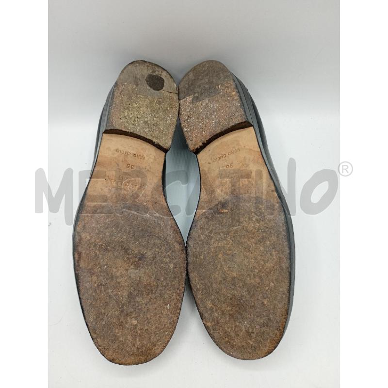 MOCASSINI DONNA PRADA NERO IN PELLE VINTAGE | Mercatino dell'Usato Burolo 5