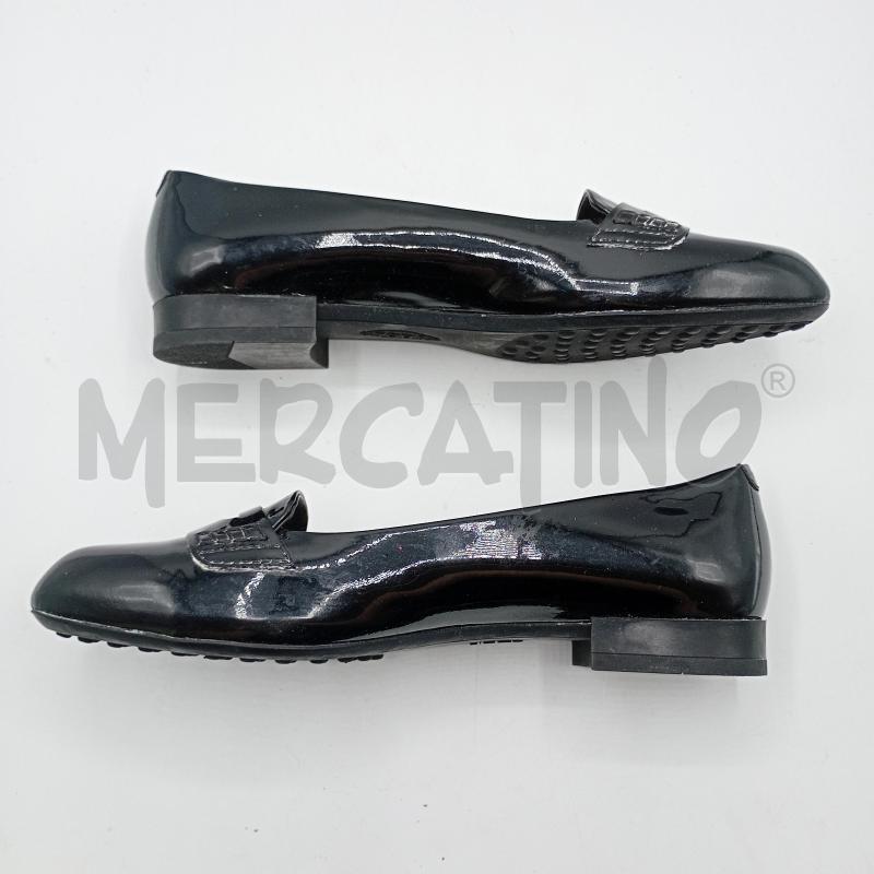 MOCASSINI DONNA TOD'S NERO LUCIDO+SCATOLA | Mercatino dell'Usato Burolo 3