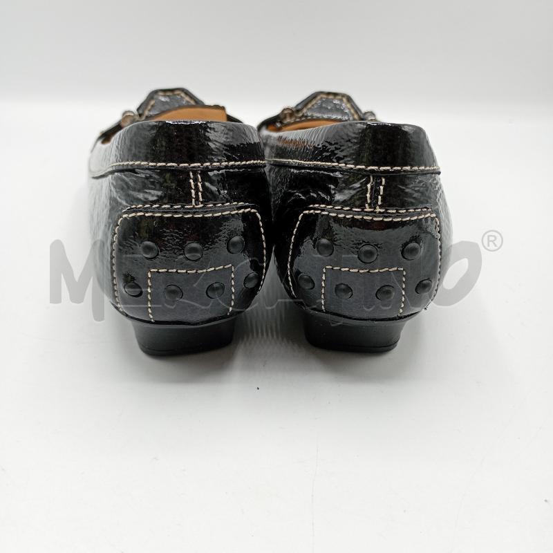 MOCASSINI DONNA TOD'S NERO PELLE MARTELLATA | Mercatino dell'Usato Burolo 4