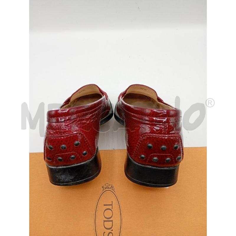 MOCASSINI DONNA TOD'S ROSSI+SCAROLA | Mercatino dell'Usato Burolo 4