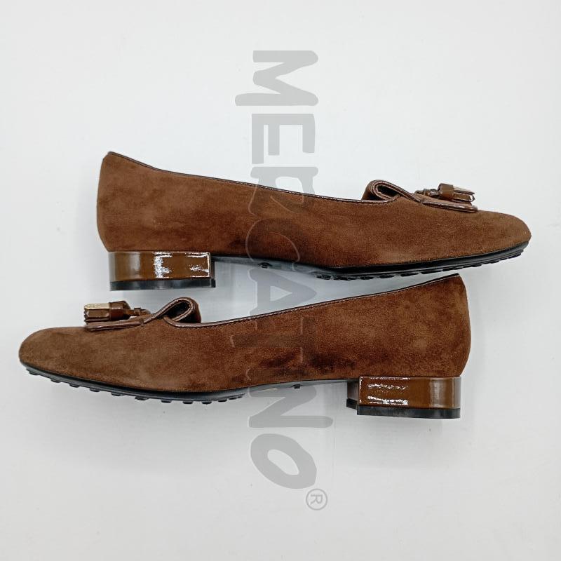 MOCASSINI DONNA TOD'S TORTORA SCAMOSCIATO  | Mercatino dell'Usato Burolo 3