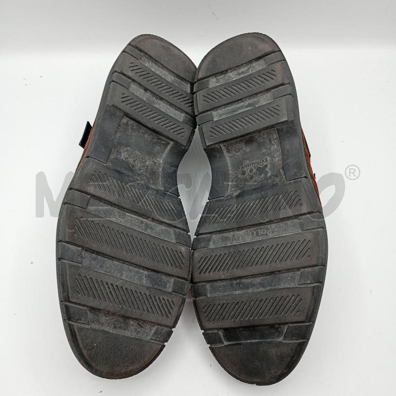 MOCASSINI PELLE UOMO POLLINI MARRONE+SCATOLA | Mercatino dell'Usato Burolo 5