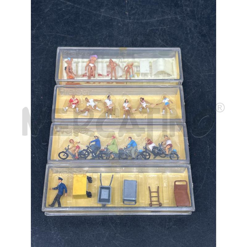 MODELLINI PREISER SIGILLATI PZ 4 SCALA1:90 | Mercatino dell'Usato Burolo 1