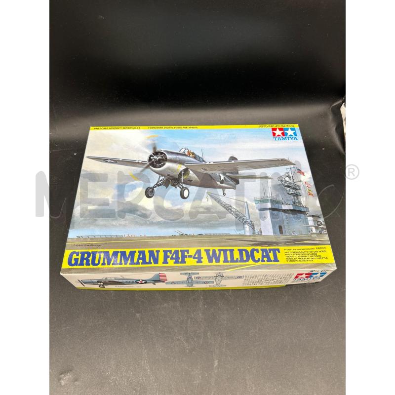 MODELLINO AEREOPLANO GRUMMAN F4F 4 WILDCAT | Mercatino dell'Usato Burolo 1