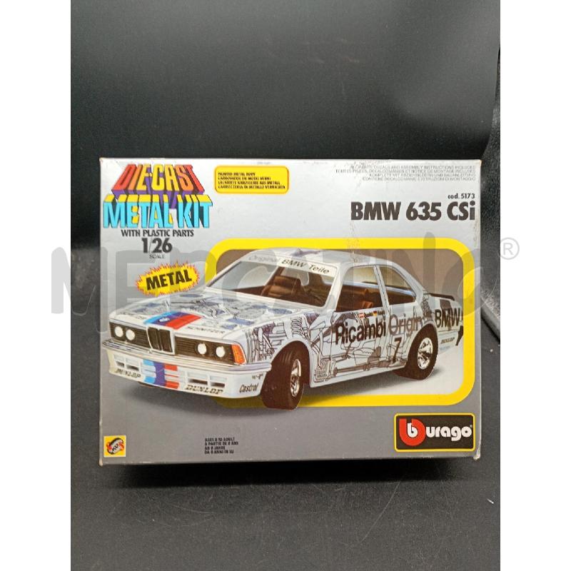 MODELLINO AUTO BMW 635 DA ULTIMARE CON  ADESIVI  | Mercatino dell'Usato Burolo 1
