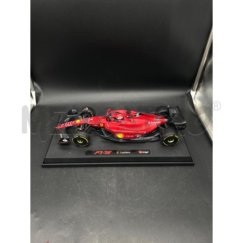 MODELLINO FORMULA 1 C. LECLERC BURAGO  | Mercatino dell'Usato Burolo 1