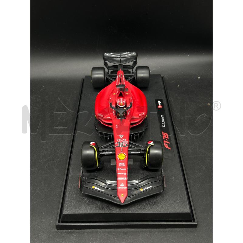 MODELLINO FORMULA 1 C. LECLERC BURAGO  | Mercatino dell'Usato Burolo 2