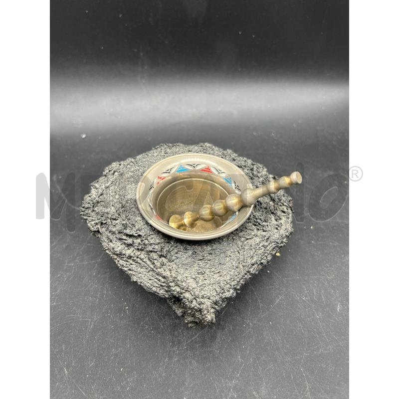 MORTAIO METALLO PIETRA VULCANICA | Mercatino dell'Usato Burolo 1