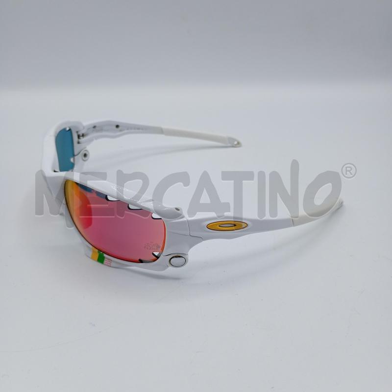 OCCHIALI CICLISMO OAKLEY 2 VISIERE 2 ASTICINA  | Mercatino dell'Usato Burolo 3