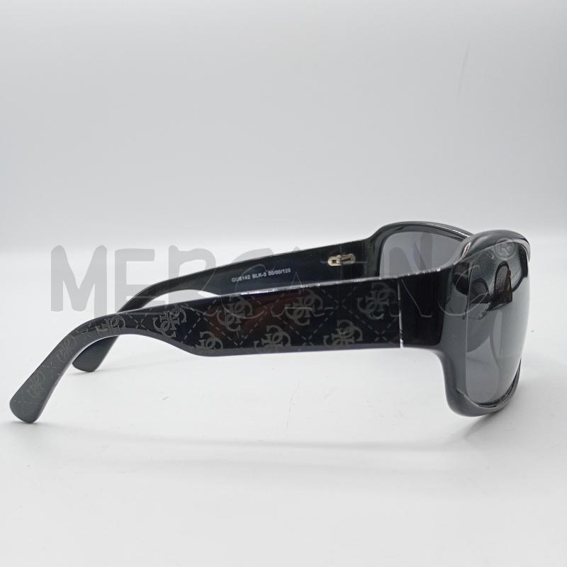 OCCHIALI DA SOLE GUESS NERO A MASCHERA LOGO GRIGIO GU6142 | Mercatino dell'Usato Burolo 2