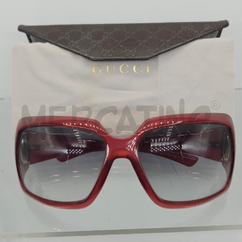 OCCHIALI DONNA GUCCI HORSEBIT ROSSI FUMÈ | Mercatino dell'Usato Burolo 1