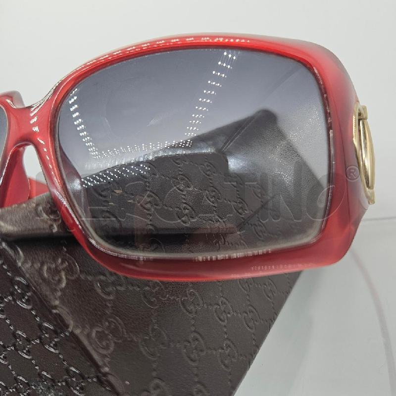 OCCHIALI DONNA GUCCI HORSEBIT ROSSI FUMÈ | Mercatino dell'Usato Burolo 5