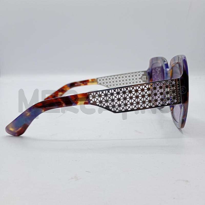 OCCHIALI MARCIANO DA SOLE MACULATO BLU MARRONE+ CUSTODIA  | Mercatino dell'Usato Burolo 3