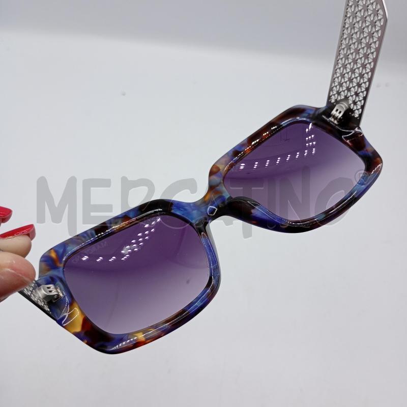 OCCHIALI MARCIANO DA SOLE MACULATO BLU MARRONE+ CUSTODIA  | Mercatino dell'Usato Burolo 4