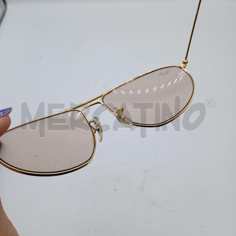 OCCHIALI RAYBAN B&L DORATI LENTE CHARA BACCHETTE DA SISTEMARE | Mercatino dell'Usato Burolo 5