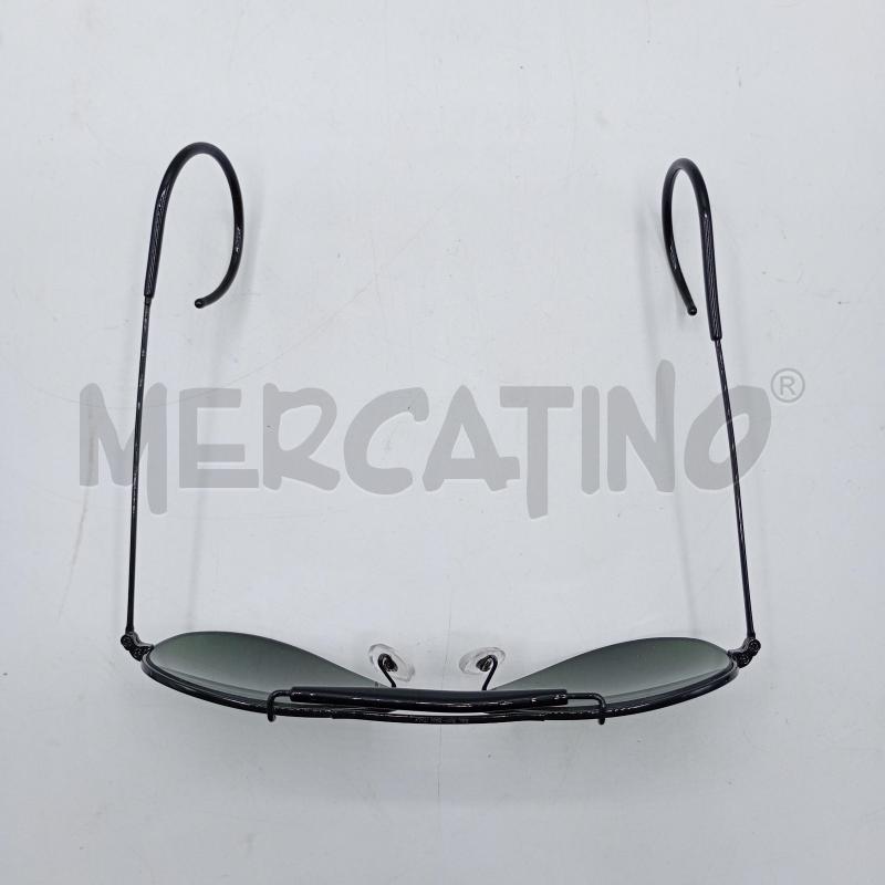 OCCHIALI RAYBAN NERO LENTE VERDE RB3030 6315 | Mercatino dell'Usato Burolo 4