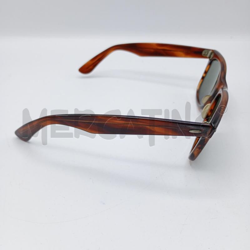 OCCHIALI RAYBAN WAYFARER ANNI 70 MADE IN USA MARRONE SCURO TARTARUGATO LENTI B&L  | Mercatino dell'Usato Burolo 2