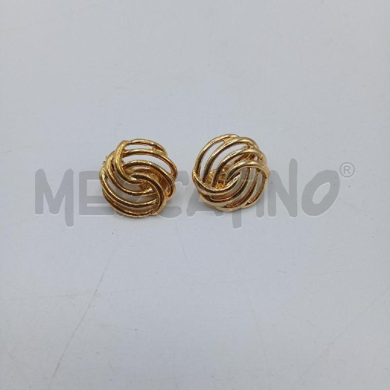 ORECCHINI CLIP DORATI MONET TONO ORO | Mercatino dell'Usato Burolo 1
