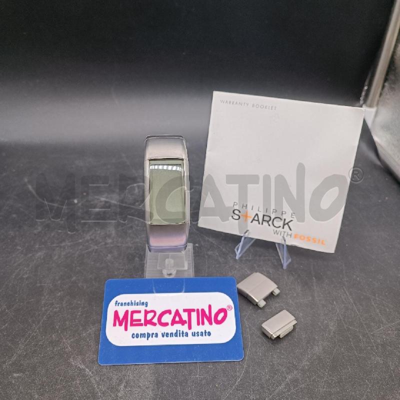OROLOGIO ACCIAIO PHILIPPE STARCK FOSSIL | Mercatino dell'Usato Burolo 1