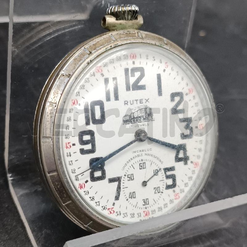 OROLOGIO A CIPOLLA RUTEX 17 RUBIS FUNZIONANTE | Mercatino dell'Usato Burolo 2