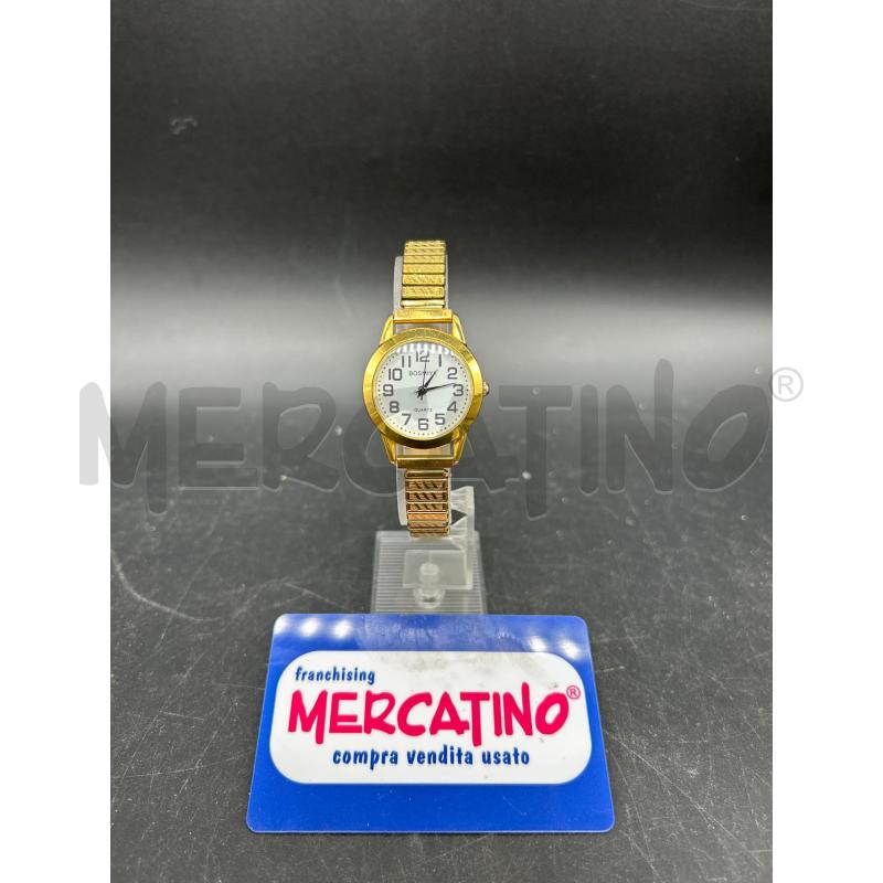 OROLOGIO BOSMIYA DORATO | Mercatino dell'Usato Burolo 1