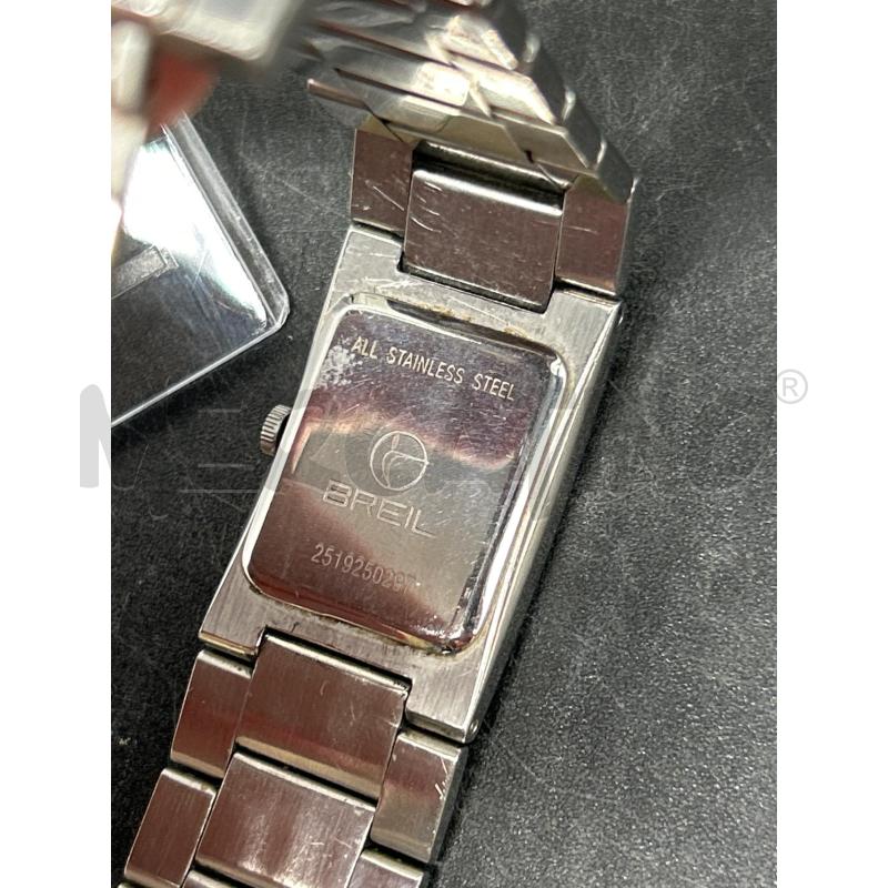 OROLOGIO BREIL ACCIAIO QUADRATO | Mercatino dell'Usato Burolo 2