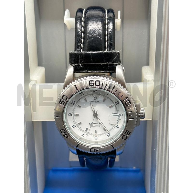 OROLOGIO BREIL CINTURINO PELLE NERA | Mercatino dell'Usato Burolo 2