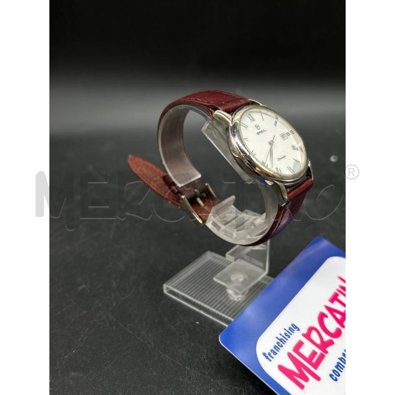 OROLOGIO BREIL CINTURINO PELLE ROSSO | Mercatino dell'Usato Burolo 2