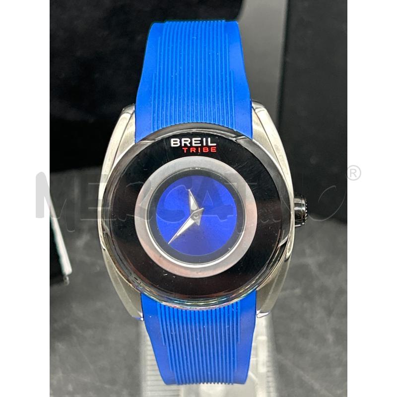 OROLOGIO BREIL CINTURINO SILICONE BLU + SCATOLA | Mercatino dell'Usato Burolo 2