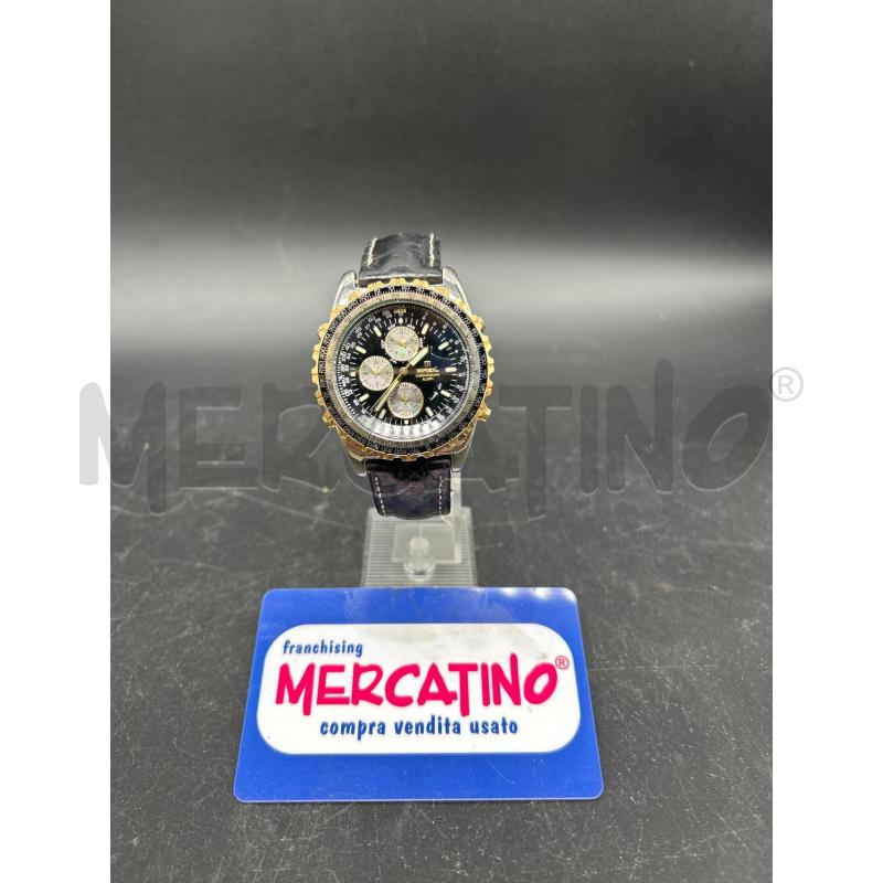 OROLOGIO BREIL CRONOGRAFOQUADRO NERO CINTURINO NERO | Mercatino dell'Usato Burolo 1