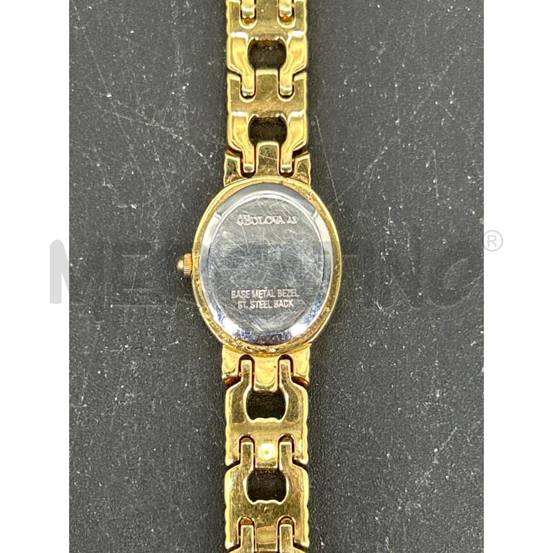OROLOGIO BULOVA DONNA CON BRILLANNTI QUADRANTE NERO | Mercatino dell'Usato Burolo 4