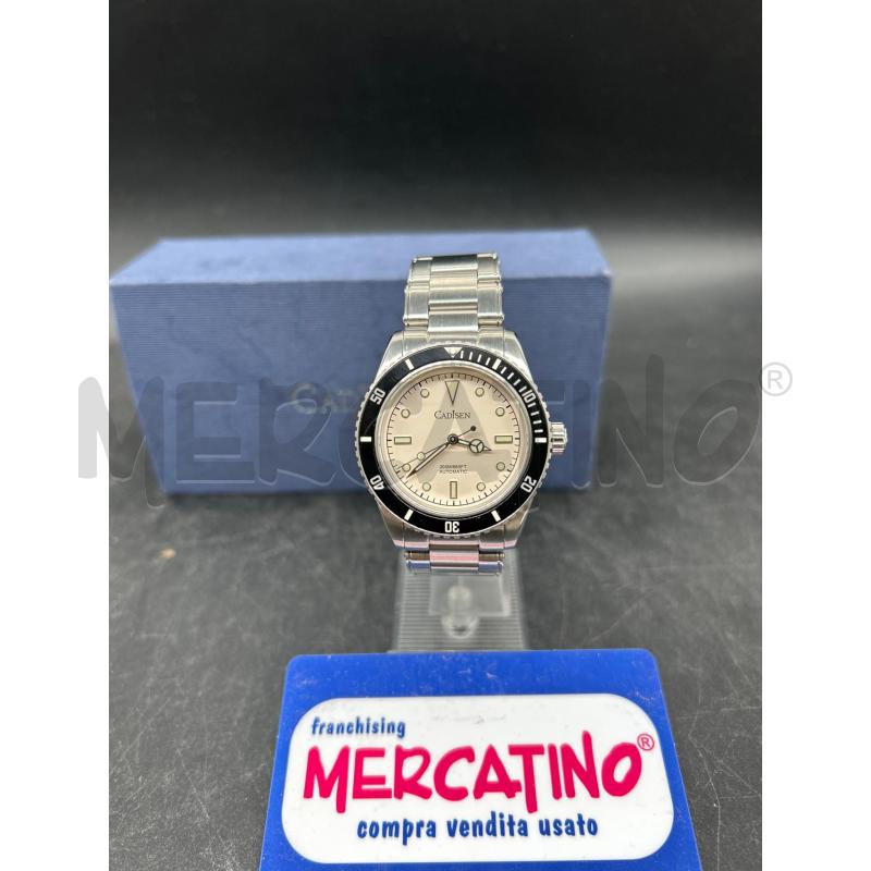 OROLOGIO CADISEN AUTOMATICO ACCIAIO | Mercatino dell'Usato Burolo 1
