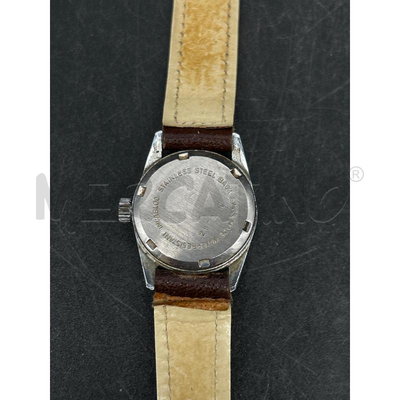 OROLOGIO CARICA MANUALE PRYNCEPS CINTURINO PELLE MARRONE | Mercatino dell'Usato Burolo 4