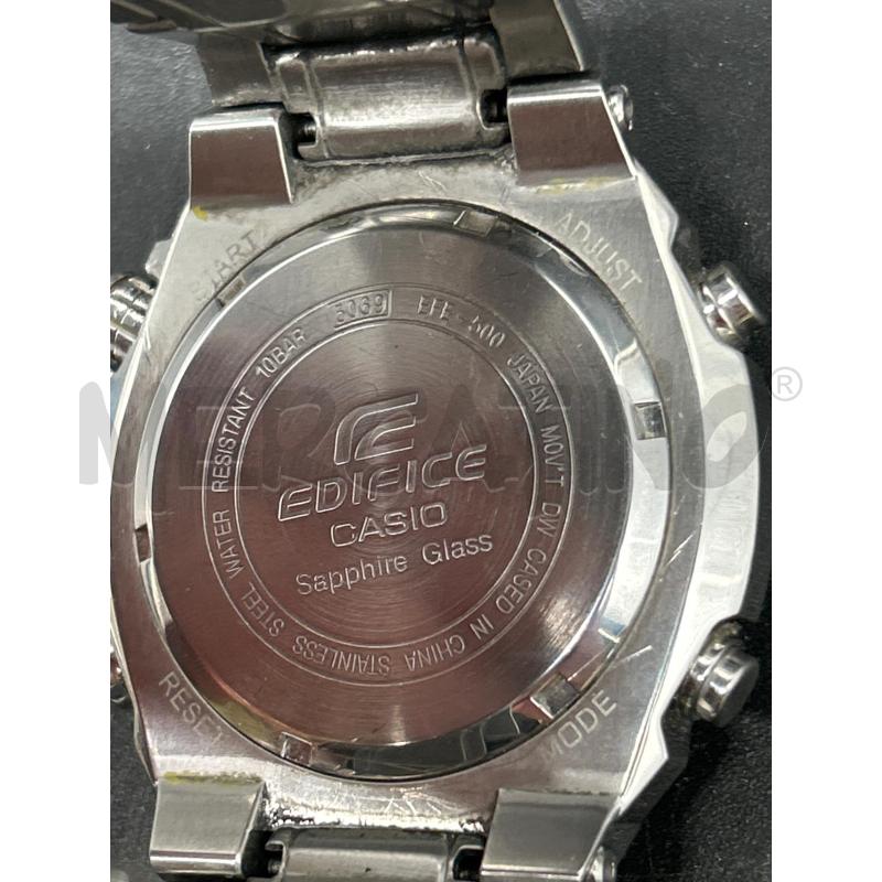 OROLOGIO CASIO EDIFICE ACCIAIO VETRO ZAFFIRO + ISTRUZIONI CON SCATOLA | Mercatino dell'Usato Burolo 4