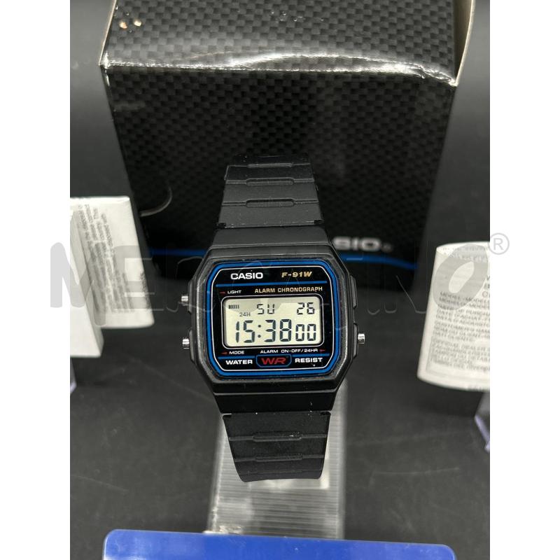OROLOGIO CASIO F-91W CINTURINO GOMMA | Mercatino dell'Usato Burolo 2