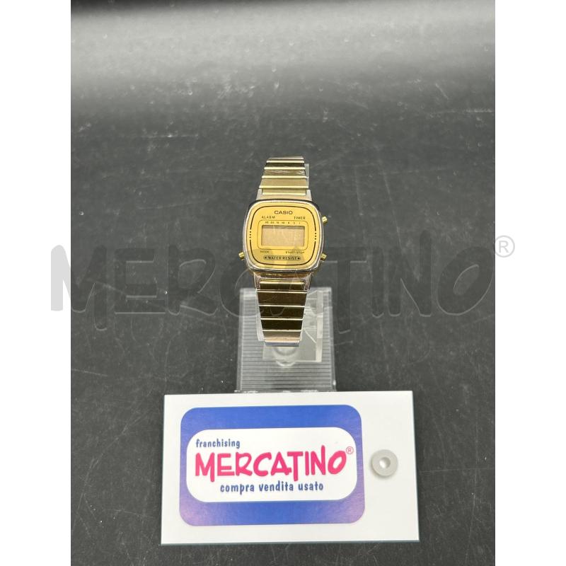 OROLOGIO CASIO IN METALLO DORATO | Mercatino dell'Usato Burolo 1