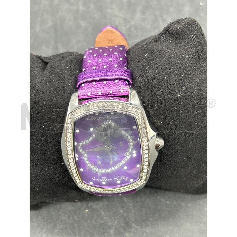 OROLOGIO CHRONOTECH X HALLO KITTY VIOLA + SCATOLA | Mercatino dell'Usato Burolo 3