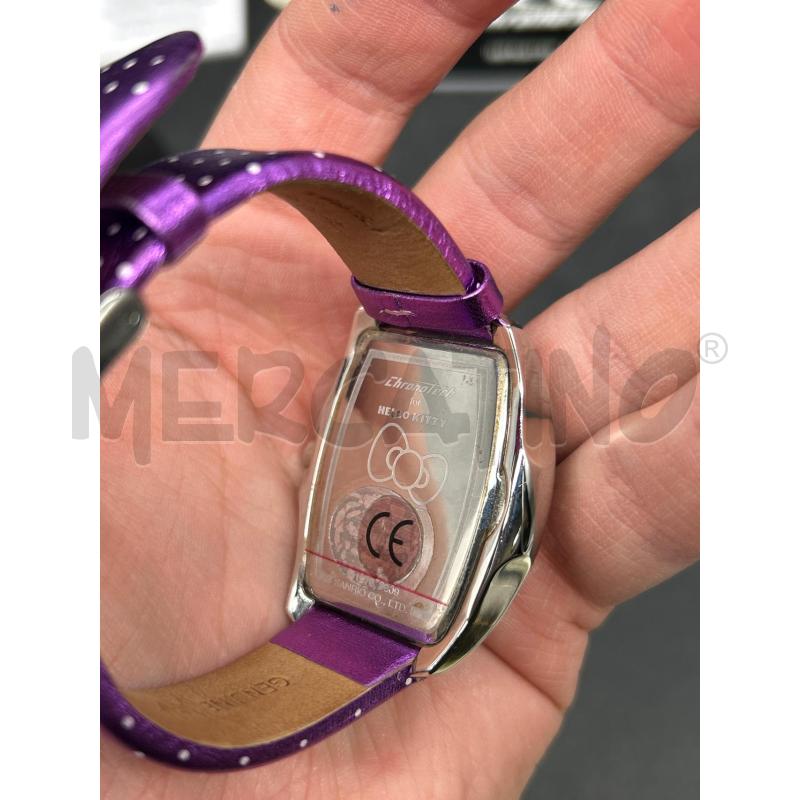 OROLOGIO CHRONOTECH X HALLO KITTY VIOLA + SCATOLA | Mercatino dell'Usato Burolo 4